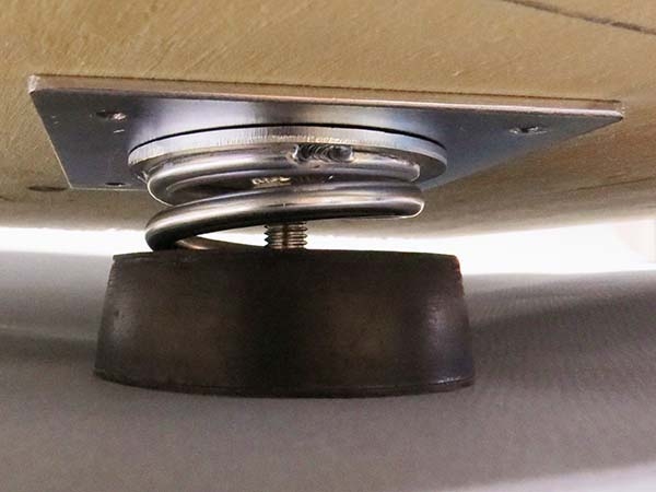 MFS-AF- Floating Floor Jack Wound Down with board